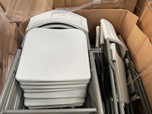 Partij inklap stoelen (25x) - afbeelding 1 van  2