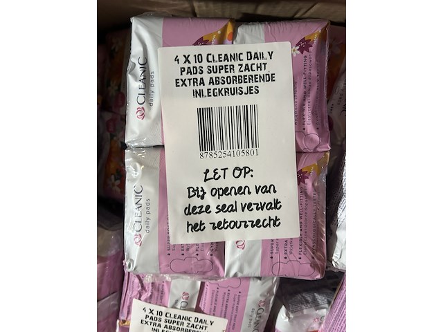 Partij inlegkruisjes cleanic - afbeelding 2 van  2