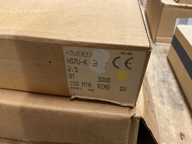 Partij installatiedraad, 16 dozen - afbeelding 9 van  13