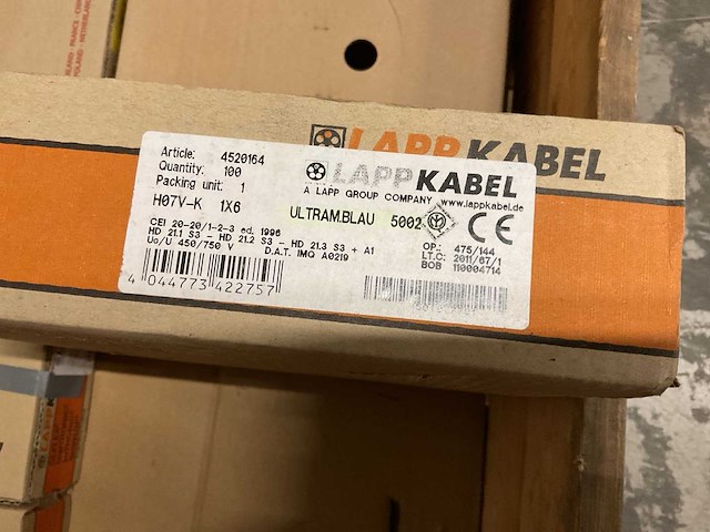 Partij installatiedraad, 16 verpakkingen - afbeelding 4 van  8