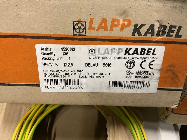 Partij installatiedraad - afbeelding 5 van  15