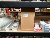 Partij installatiemateriaal en elektronica w.o. schakelaars w.o. mmc, f&f, mean well