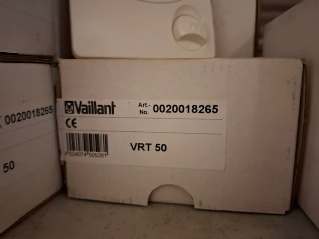 Partij installatiemateriaal in 1mtr stelling o.a. vaillant, remeha - afbeelding 15 van  16