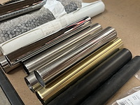 Partij installatiemateriaal w.o. aansluitslang voor kranen w.o. hansgrohe, legrand, duravit - afbeelding 9 van  9