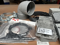 Partij installatiemateriaal w.o. dakbeschotbeugel w.o. ubbink - afbeelding 3 van  6