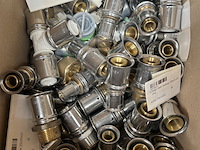 Partij installatiemateriaal w.o. fittingen en koppelingen - afbeelding 4 van  4