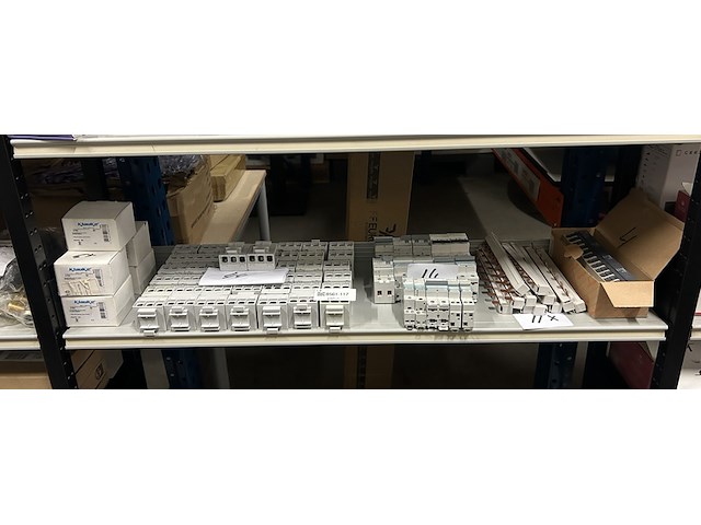 Partij installatiemateriaal w.o. klauke, weidmuller - afbeelding 10 van  12