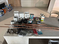 Partij installatiemateriaal