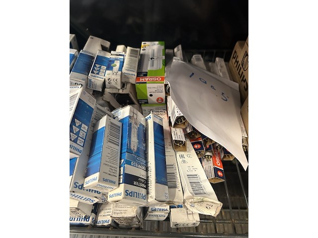 Partij installatietechniek accessoires w.o. mountain rail kit w.o. phillips, siemens, osram - afbeelding 3 van  7