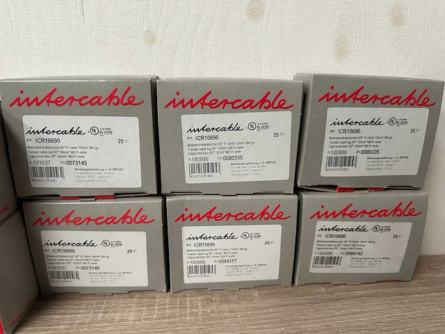 Partij intercable kabelschoenen en aderhulzen, ca 35 verpakkingen - afbeelding 5 van  7
