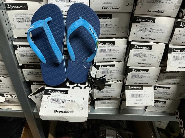 Partij ipanema kinder slippers (133x) - afbeelding 4 van  16
