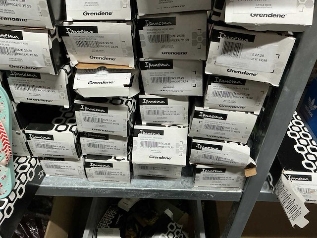 Partij ipanema kinder slippers (133x) - afbeelding 8 van  16