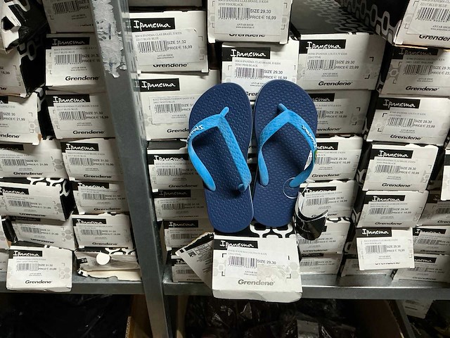 Partij ipanema kinder slippers (133x) - afbeelding 10 van  16