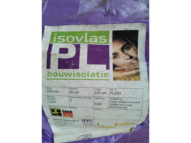 Partij isolatieplaat, isovlas - afbeelding 3 van  4