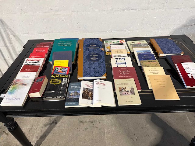 Partij italiaanse boeken (33x) - afbeelding 1 van  3
