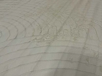 Partij japandi fluffy boogjes ivory 200x200cm round vloerkleden (12x) - afbeelding 3 van  5