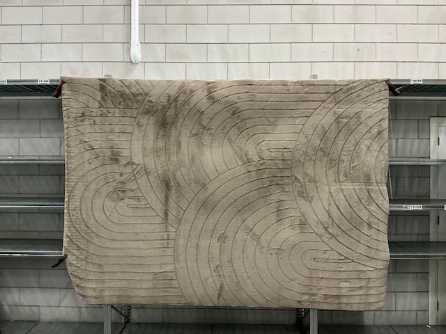 Partij japandi fluffy boogjes taupe 200x290cm (8x) - afbeelding 1 van  5