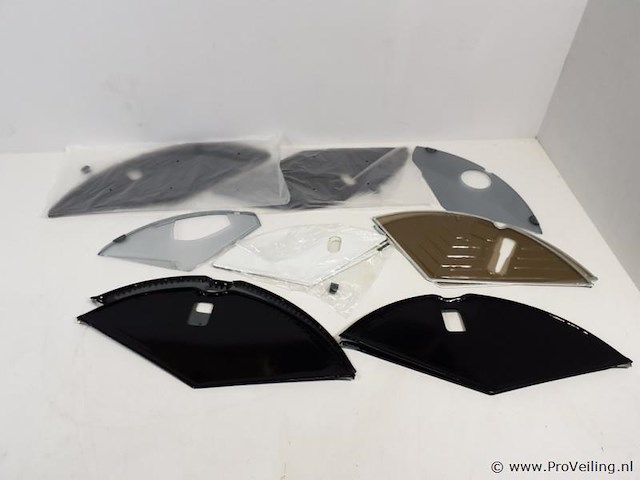 Partij jas beschermers - 9 stuks - afbeelding 1 van  1