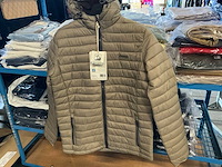 Partij jeep hooded puffer jackets men khaki/magnet (34x) - afbeelding 1 van  4