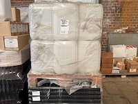Partij jerrycans en kunststof pallets