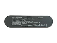 Partij j&g powerbanks 10.000mah 22.5w (120x) - afbeelding 3 van  3