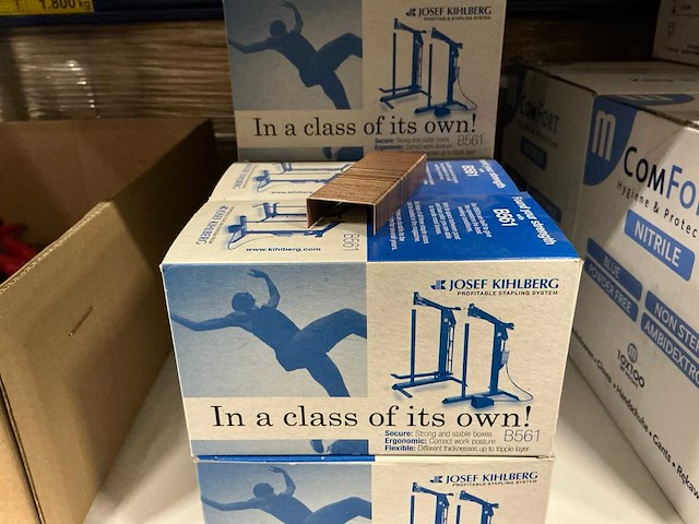 Partij joseph kihlberg nieten 2500pcs per verpakking (16x) - afbeelding 1 van  2