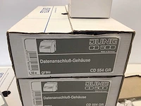 Partij jung cd 544 gr data aansluiting behuizing - afbeelding 2 van  6