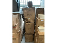 Partij jute bags with plastic bag inside 15x15x17cm (1125x) - afbeelding 3 van  3