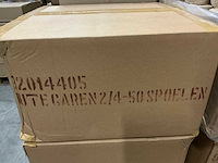 Partij jute garen 2/4 spoel ca. 435gr (385x) - afbeelding 4 van  4