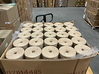 Partij jute garen 2/4 spoel ca. 435gr (400x) - afbeelding 2 van  4