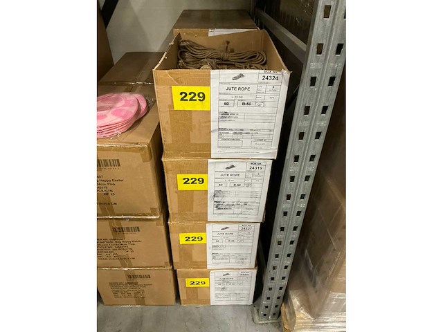 Partij jute ropes 10mtr (450x) - afbeelding 3 van  6