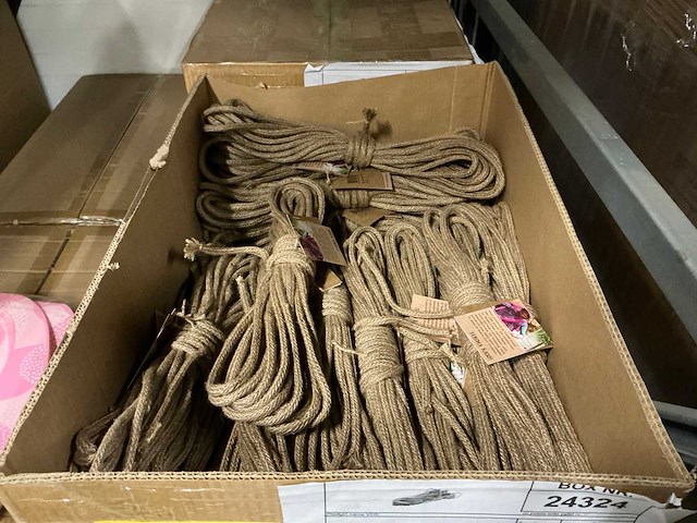 Partij jute ropes 10mtr (450x) - afbeelding 4 van  6
