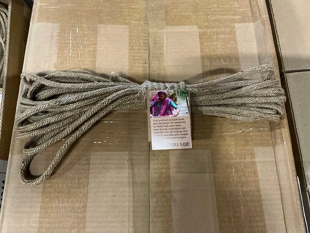Partij jute ropes 6mm l10mtr (480x) - afbeelding 1 van  5
