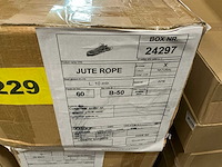 Partij jute ropes 6mm l10mtr (960x) - afbeelding 3 van  3