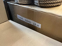 Partij jute touw 10mm-25mtr (180x) - afbeelding 4 van  4