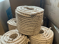 Partij jute touw 10mm-25mtr (93x) - afbeelding 2 van  5