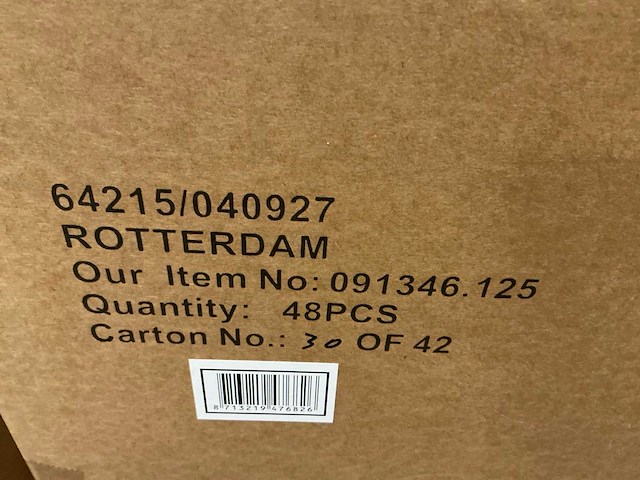 Partij kaarsen roze h12xø2cm 7/per bundel (384x) - afbeelding 3 van  3