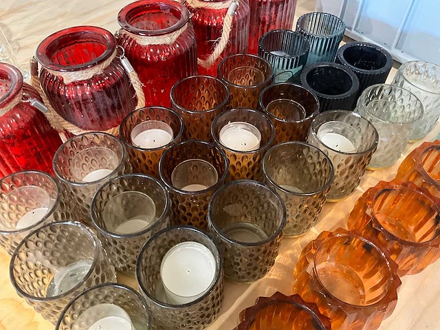 Partij kaarshouders - afbeelding 3 van  4