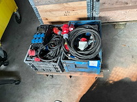 Partij kabel en krachtstroom verdeelblok - afbeelding 1 van  4