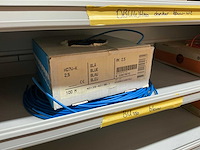 Partij kabel en robotconnectoren in stalen vakkenkast (2x) - afbeelding 6 van  51