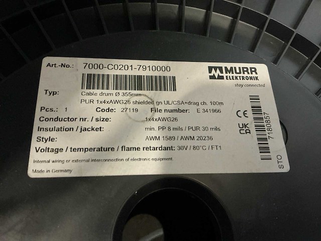 Partij kabel in 4 secties stelling - afbeelding 6 van  44