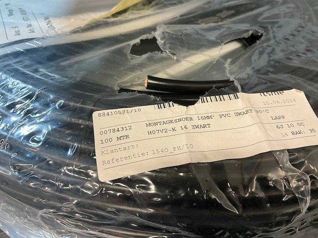 Partij kabel in 4 secties stelling - afbeelding 30 van  44