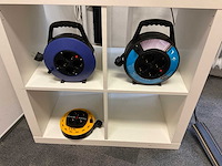Partij kabelhaspels, 4 stuks - afbeelding 1 van  2