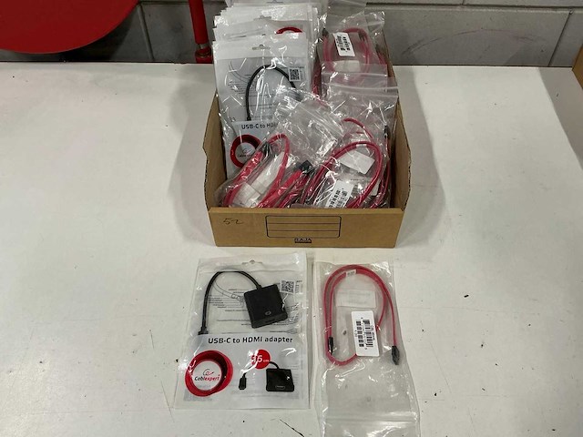 Partij kabels (52x) - afbeelding 1 van  4