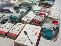 Partij kabels adapters 33 stuks nedis, xtorm, jvc - afbeelding 10 van  10