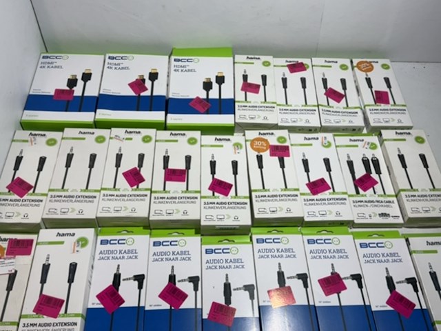 Partij kabels, bcc en hama - afbeelding 2 van  4