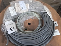 Partij kabels en 1x kabel op houten haspel - afbeelding 3 van  7