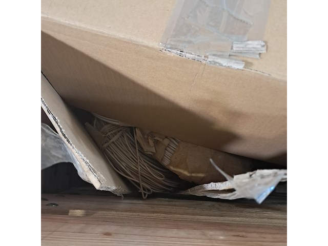 Partij kabels en 1x kabel op houten haspel - afbeelding 5 van  7