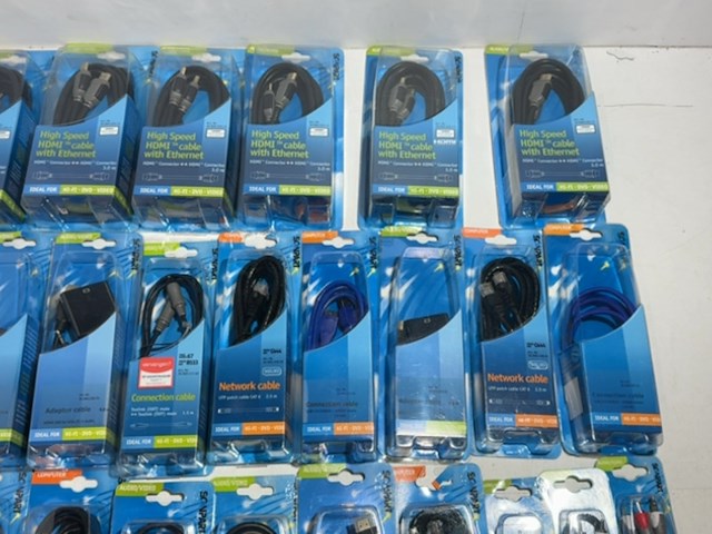 Partij kabels en adapters, scanpart - afbeelding 3 van  7