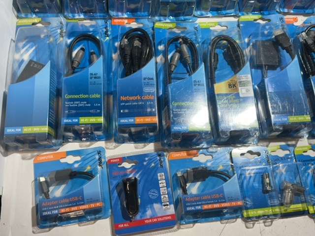 Partij kabels en adapters, scanpart - afbeelding 6 van  7